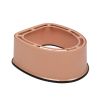 Portable Toilet with Non-slip Mat Brown