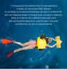 W7 Sea scooter 50m Maximum Depth Compatible with GoPro for Water Sports Swimming Pool & Diving ,Yellow